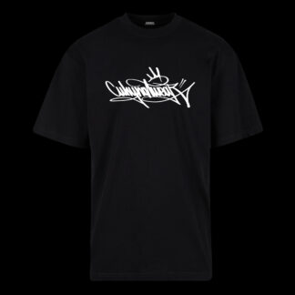 Handstyle tag Black Oversize t-shirt