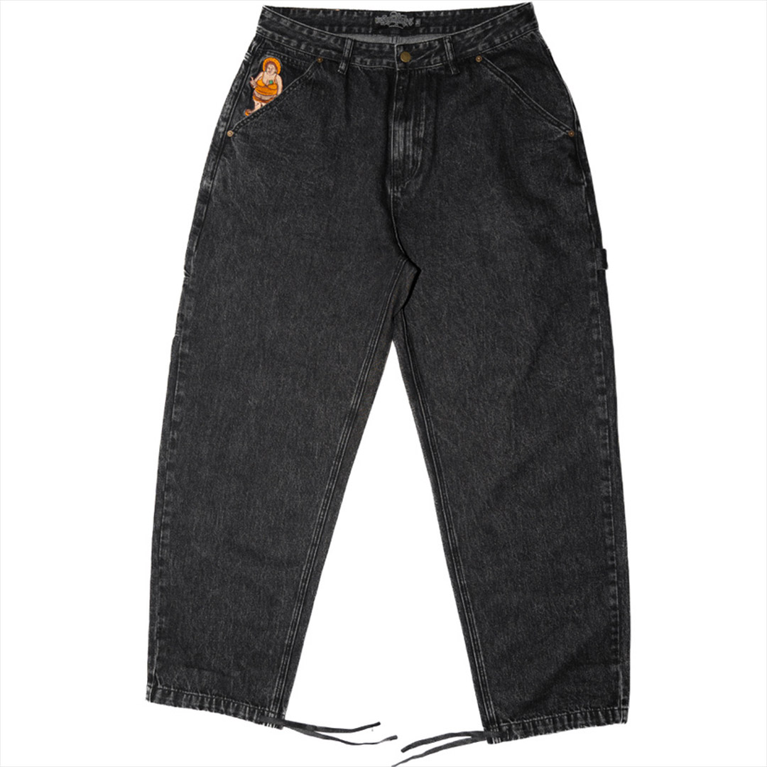 baggy jeans neri